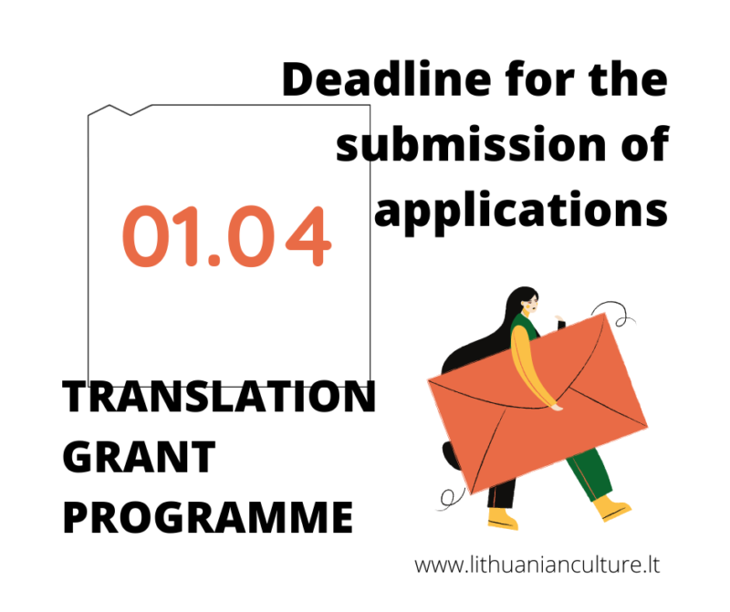 Applications are open for the Translation Grant Programme!
